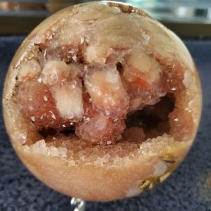 Pink Amethyst Druzy Sphere!!!
